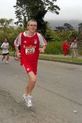 Marathon im FC Bayern Trikot beim San Francisco Marathon 2008