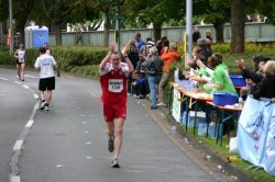 Marathon im FC Bayern Trikot beim 1. Oldenburger Jubilumsmarathon 2008