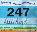 Startnummer Hasetal-Marathon Lningen 2009