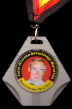 Finisher Medaille Öjendorfer See-Marathon 2010