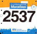 Startnummer 15. Mnster Marathon 2016