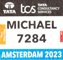 Startnummer 17. Amsterdam Marathon 2023